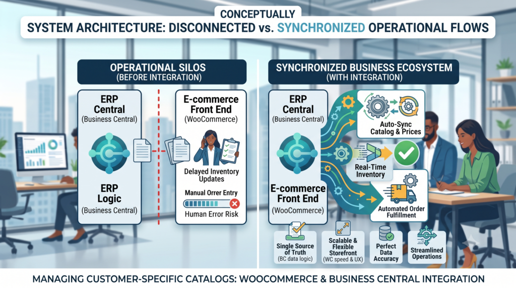 The Architecture Why Business Central and WooCommerce